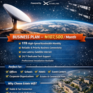 🚀 ESTATE WIFI BUSINESS INTERNET PACKAGE